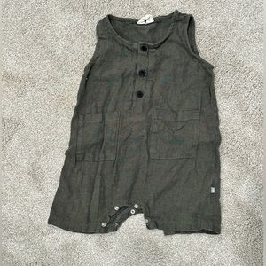 Kyte Baby Retired Linen Romper 2T